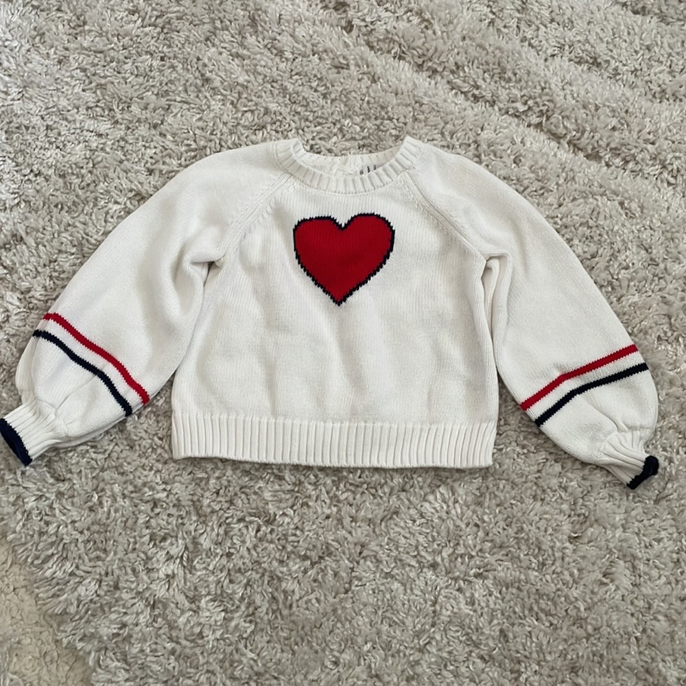 Janie&Jack Heart Sweater - Picture 6 of 8
